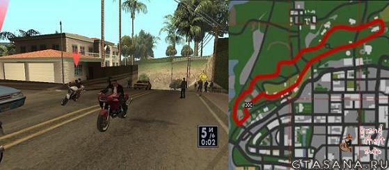 Уличные гонки в GTA San Andreas, Los Santos